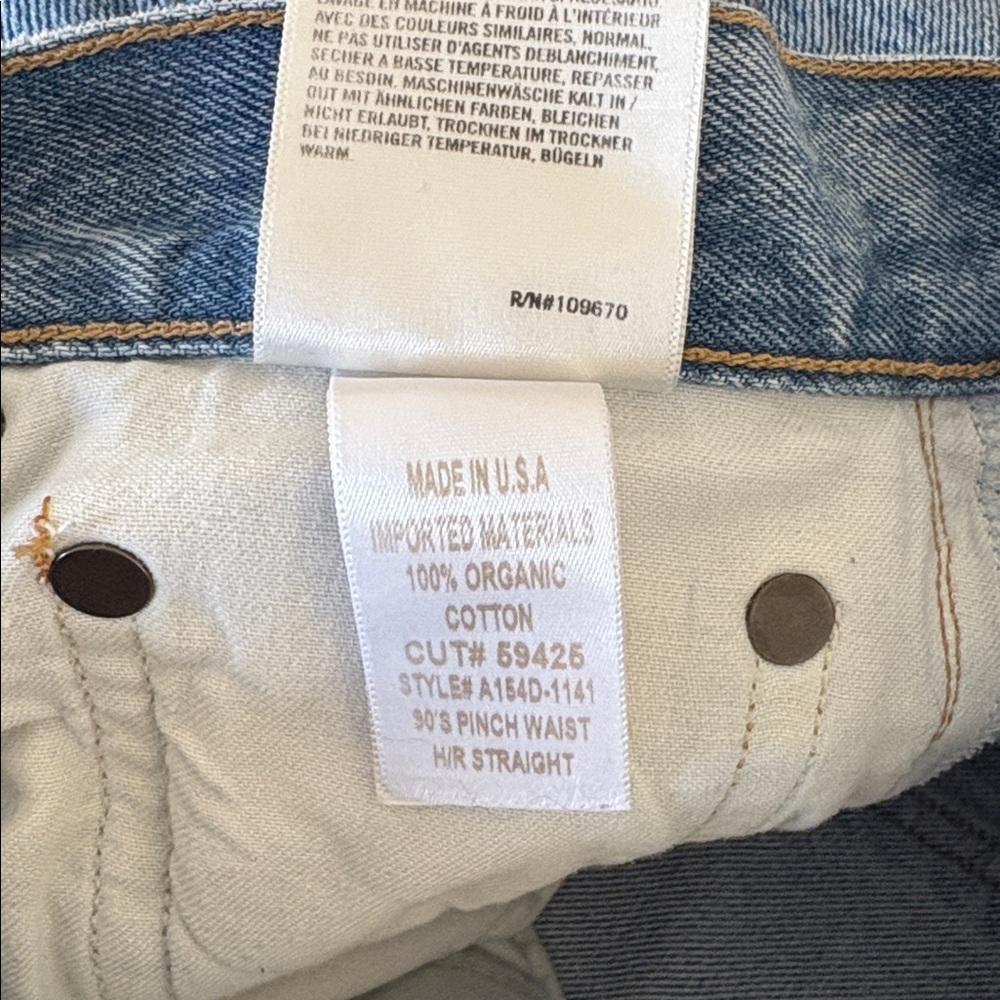 Agolde 90s Pinch Waist High Rise Jeans - Picture 10 of 10